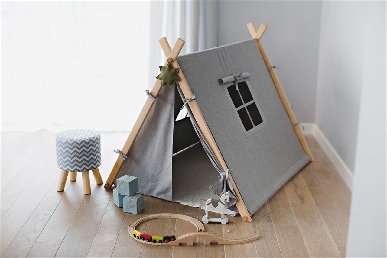 Køb en tipi og indret børneværelset i ægte indianerstil