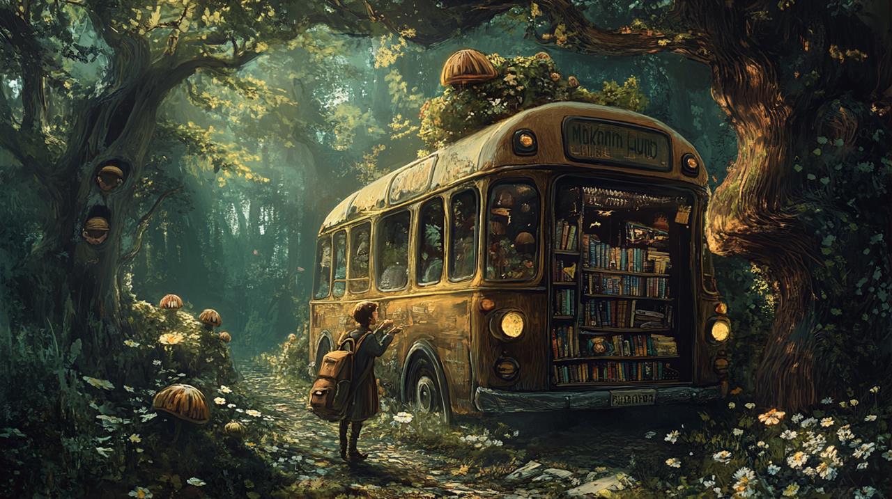 Den fantastiske bus af Jakob Martin strid - En magisk læseoplevelse